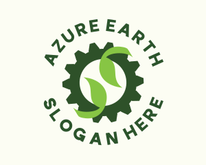 Nature Gear Machine logo design