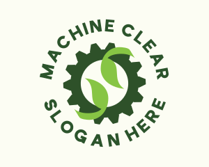 Nature Gear Machine logo design