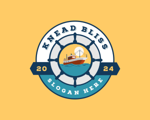 Yacht Boat Shipyard logo design