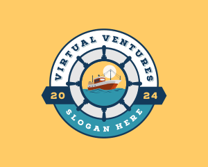 Yacht Boat Shipyard logo design