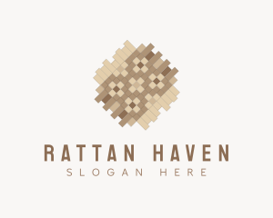 Rattan - Indigenous Woven Handicraft logo design