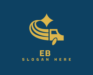 Freight - Star Truck Delivery Service logo design