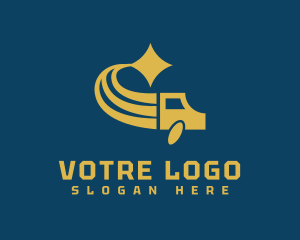 Logistics - Star Truck Delivery Service logo design