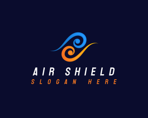 Air Breeze Hvac logo design