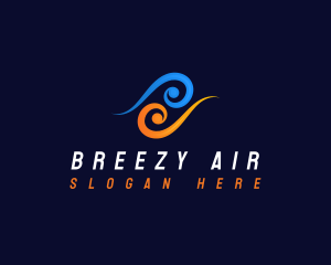 Air Breeze Hvac logo design