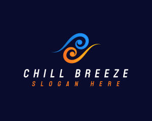 Air Breeze Hvac logo design