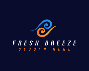 Breeze - Air Breeze Hvac logo design