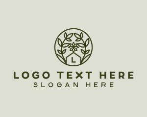 Landscaping - Plant Garden Landscaping logo design