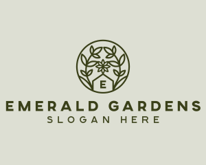 Plant Garden Landscaping logo design