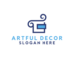 Furniture Decoration Upholstery logo design