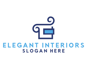 Furniture Decoration Upholstery logo design