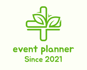 Eco Friendly - Green Organic Medicine logo design