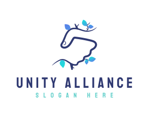 Union - Plant Handshake Union logo design