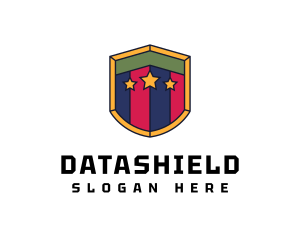 Orange Shield - Sports Team Shield logo design