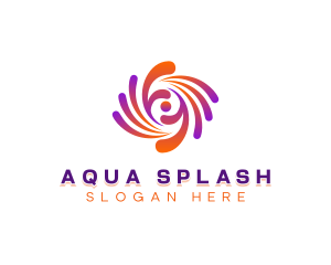 Fintech Splash Consulting logo design