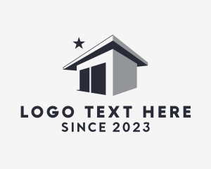 Shipping - Commercial Storage Warehouse logo design