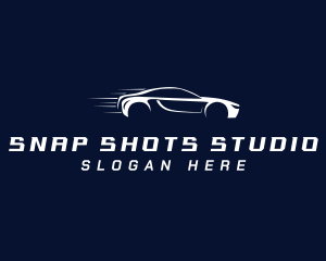 Detailing - Car Drag Racing logo design