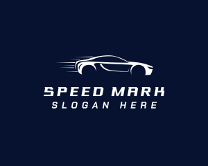 Car Drag Racing logo design