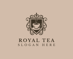 Coffee Tea Cafe logo design