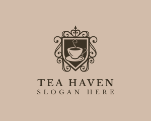 Coffee Tea Cafe logo design