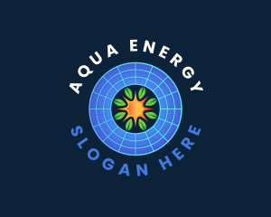 Solar Panel Energy logo design