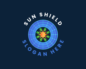 Solar Panel Energy logo design