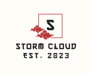 Japanese Cloud Tourism logo design