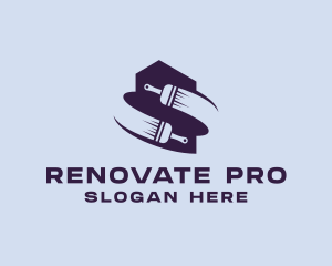 Home Painting Renovation logo design