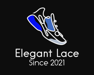 Lace - Multicolor Sneaker Lace logo design