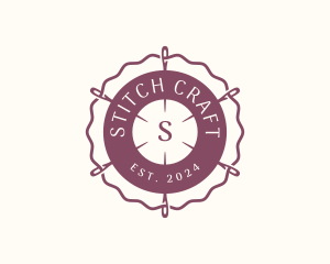 Embroidery - Embroidery Needle Thread logo design