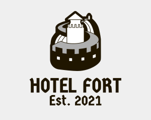 Castle Fortress Property  logo design