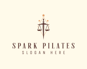 Knife Scale Law Firm Logo