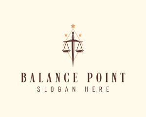 Knife Scale Law Firm logo design