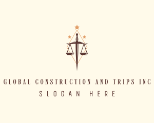 Knife Scale Law Firm logo design