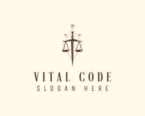 Constitution - Knife Scale Law Firm logo design