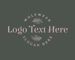 Wedding Planner - Elegant Feminine Spa Wordmark logo design