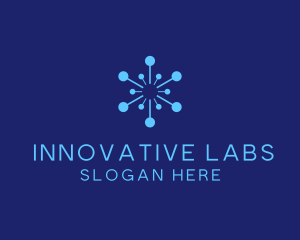 Blue Scientific Laboratory logo design