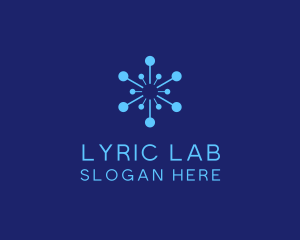 Blue Scientific Laboratory logo design