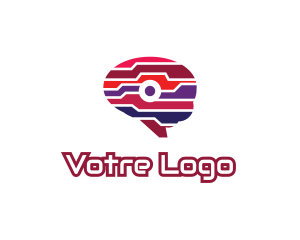 Creative - Brain Tech Gaming logo design