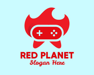 Red Hot Controller  logo design