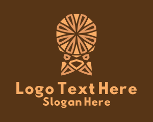 Ancient Mayan Symbol  Logo