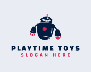 Toys - Gaming Toy Robot logo design