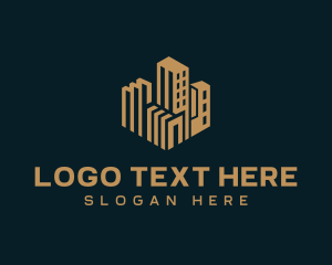 Building - Property Construction Builder logo design