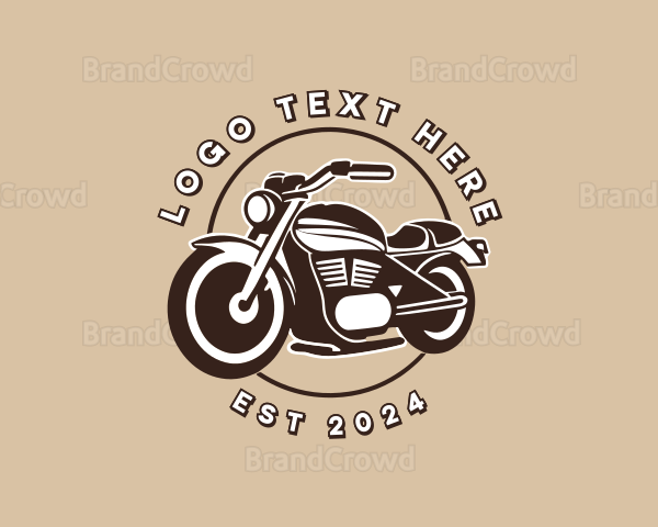 Biker Vehicle Motorcycle Logo