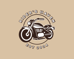 Biker Vehicle Motorcycle  logo design