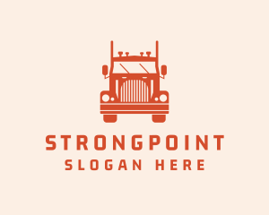 Orange - Orange Freight Truck logo design