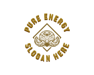Oil - Coconut oil Extract logo design