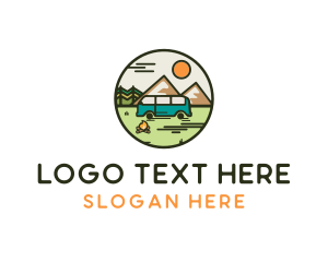 Camping - Nature Travel Camping logo design