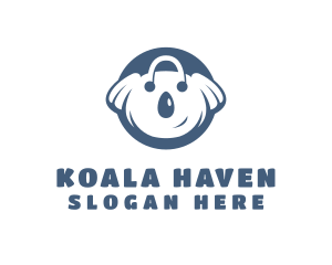 Koala Bear Lock logo design