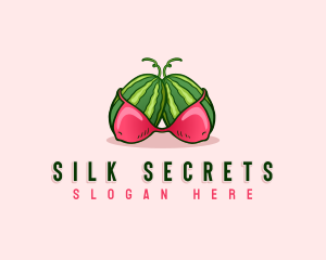 Undergarments - Sexy Erotic Watermelon logo design